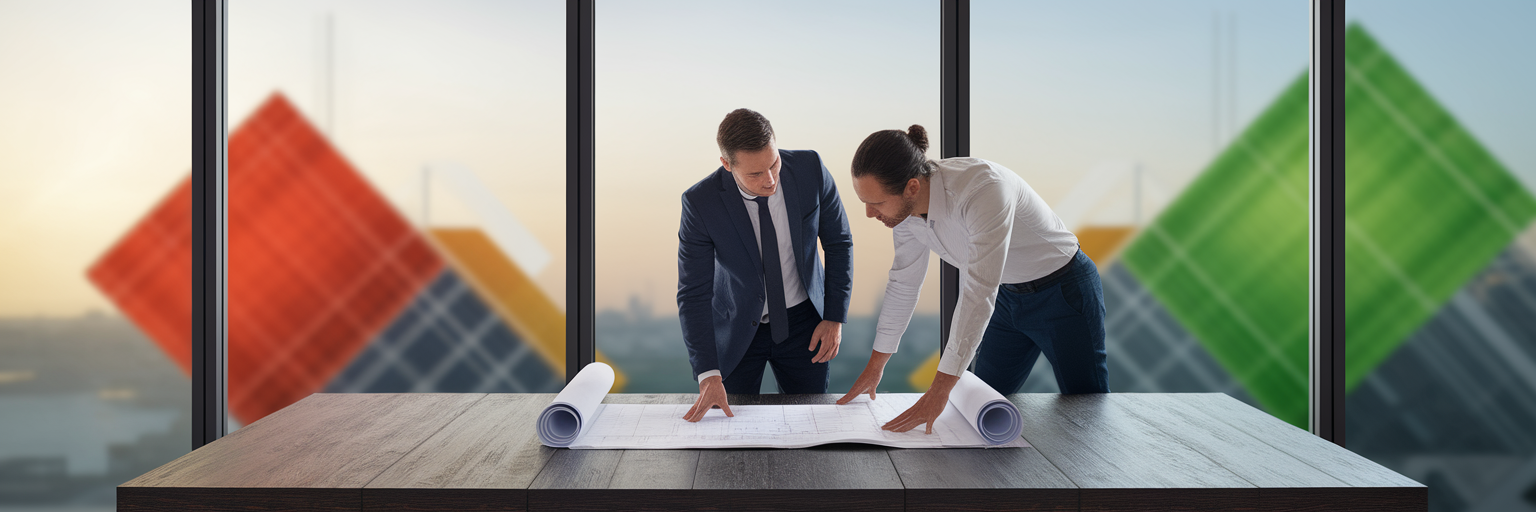 Professionnels collaborant sur un projet d'IA à Lyon.