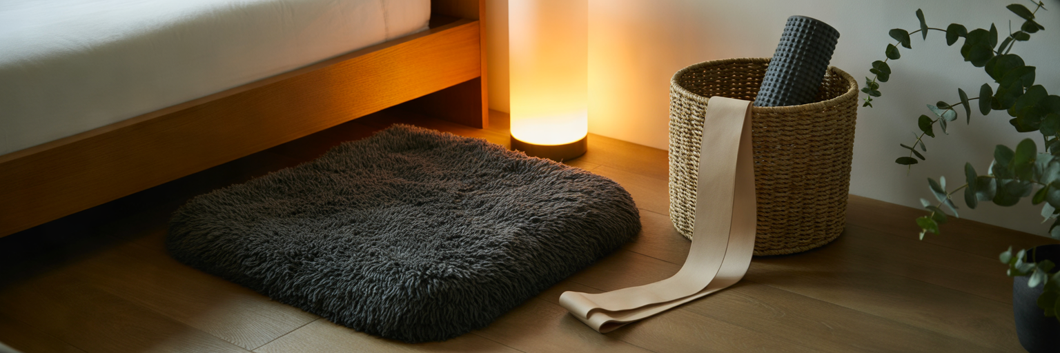 Quiet bedroom corner passive recovery setup