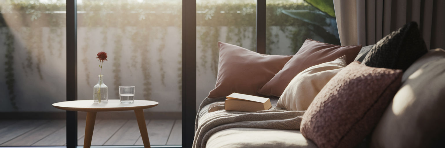 Recuperación tranquila en casa tras cirugía.