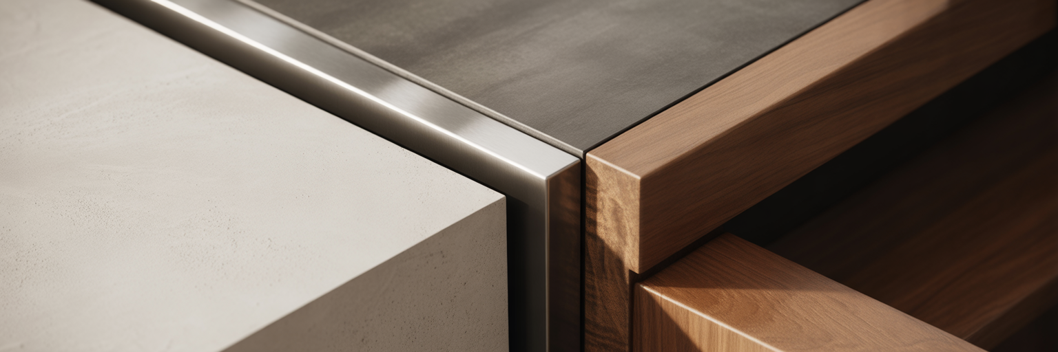 Seamless architectural joint representing payment integration.