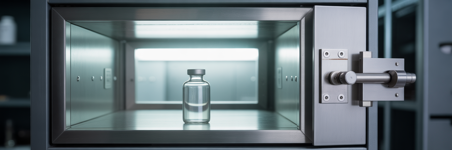 Secure storage representing safety principles.