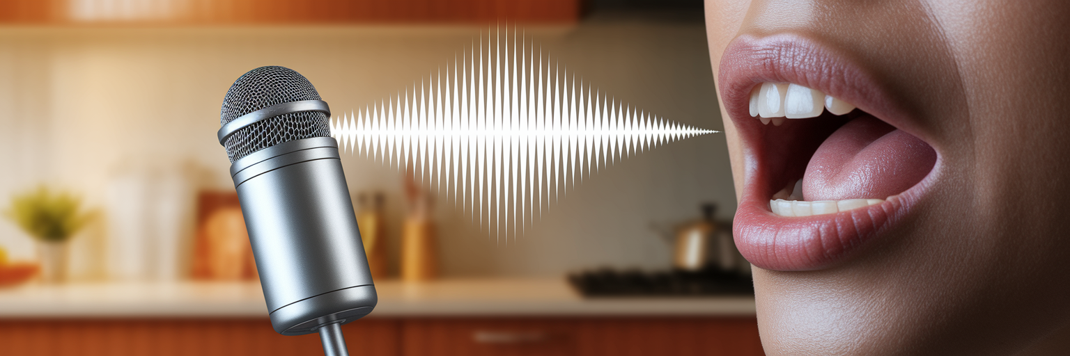 Soundwave entering a standalone microphone