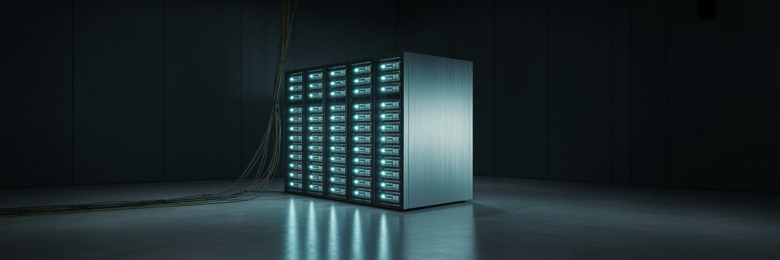 Startup core digital infrastructure server rack