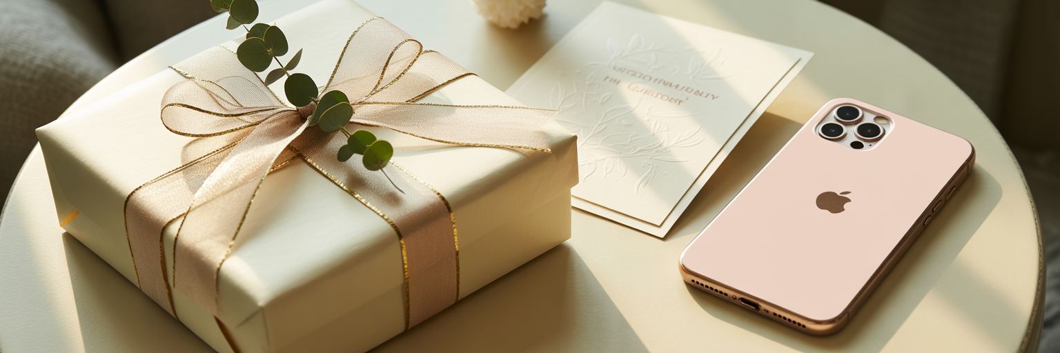 Stylish iPhone case as a gift