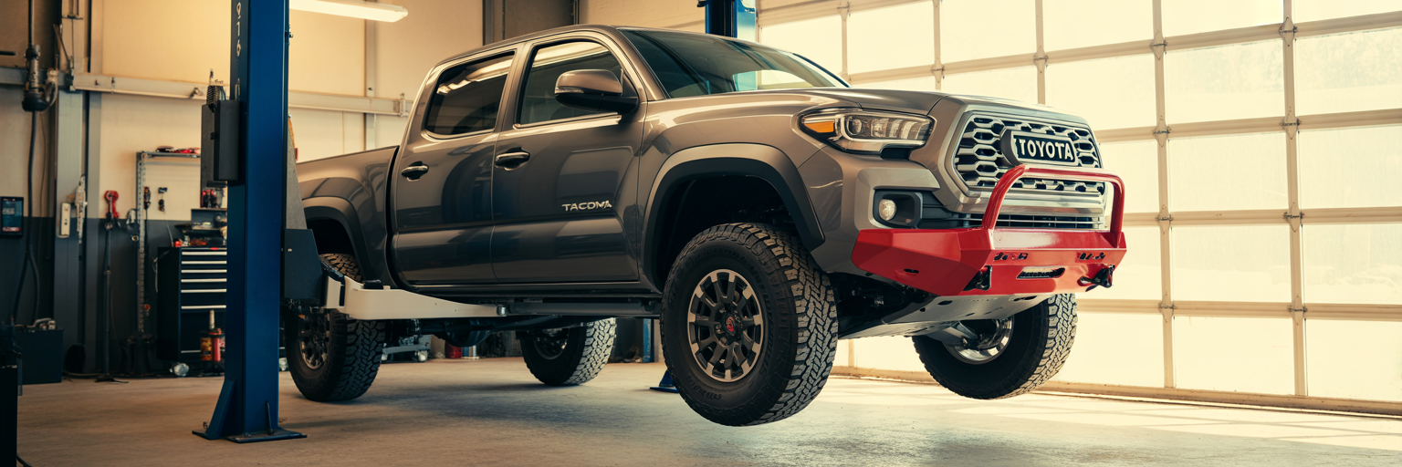 Tacoma TRD Off-Road with aftermarket parts