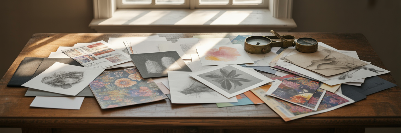 Tattoo design reference images and sketches.