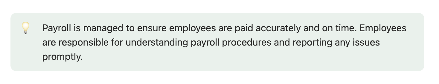 example of a purpose within an SOP