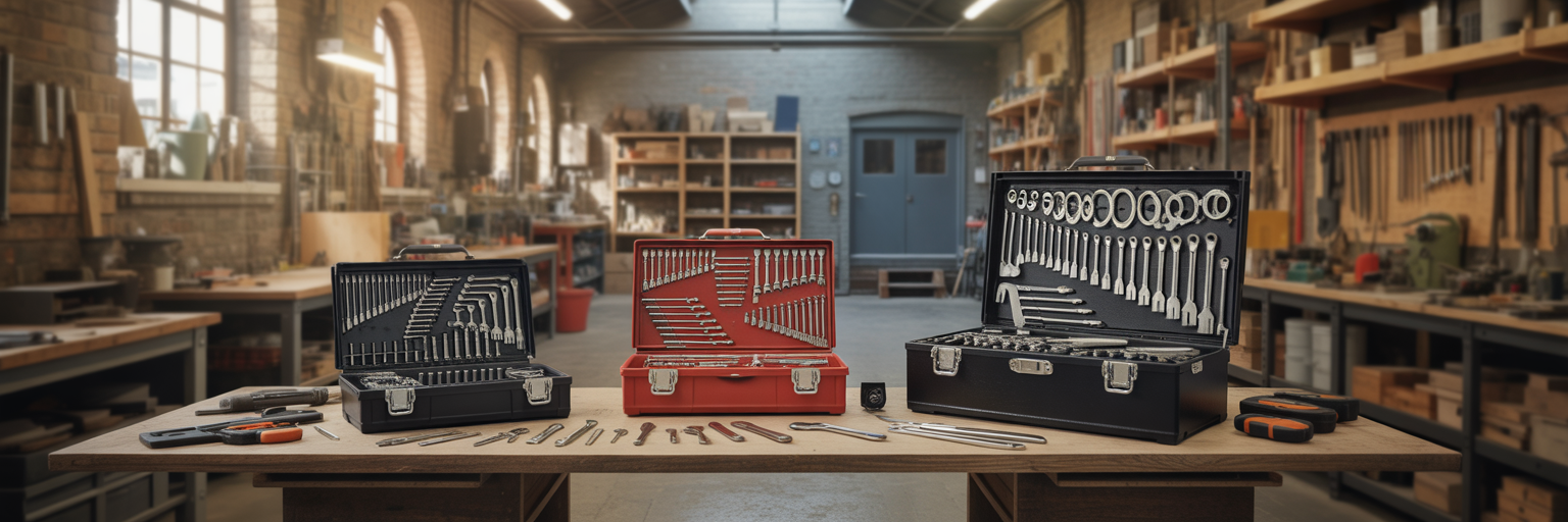 Three toolkits representing different Shopify plans.