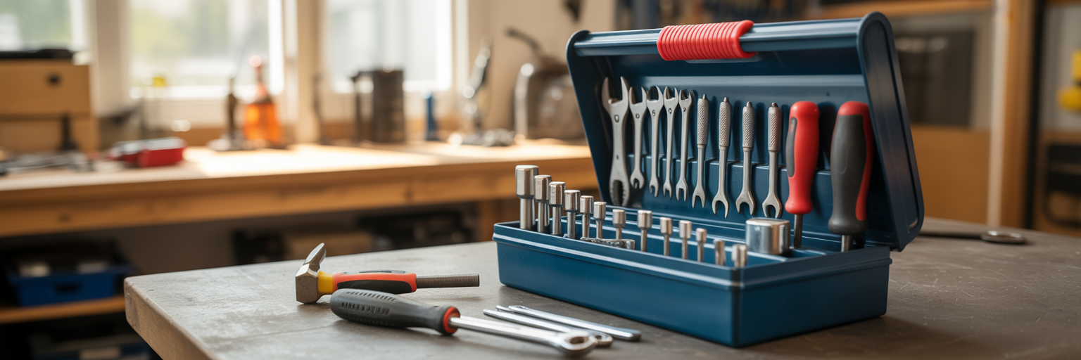 Toolbox with tools for mental wellness.