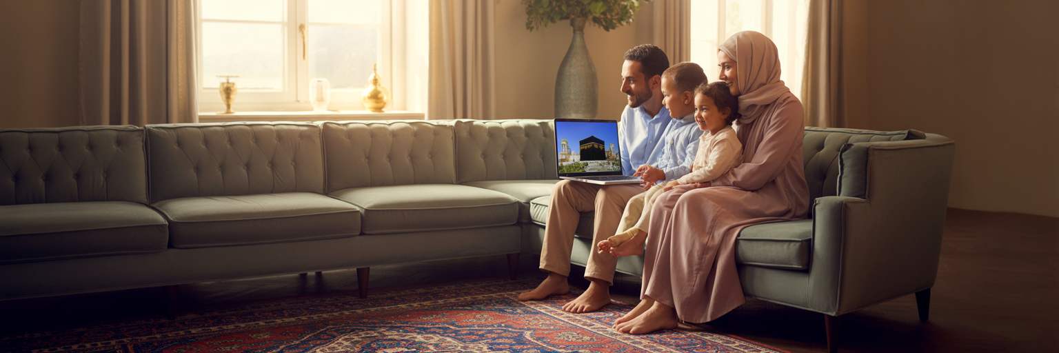 UK family planning an Umrah trip.