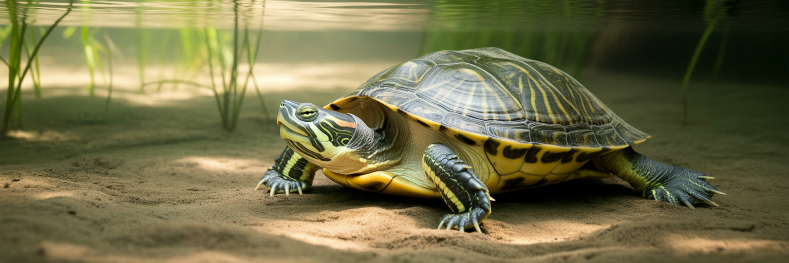 Underside of a turtle showing its cloaca