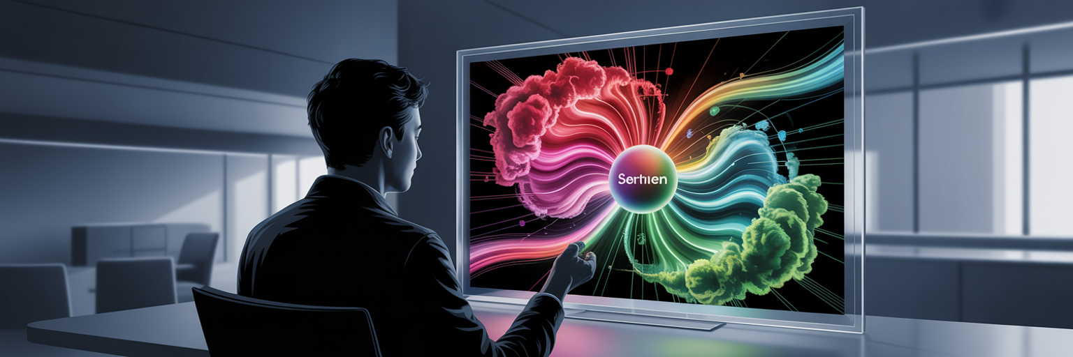 Visual representation of social media sentiment analysis